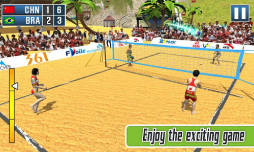 اسکرین شات بازی Volleyball Exercise - Beach Volleyball Game 2019 2
