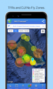 اسکرین شات برنامه UAV Forecast for DJI Quadcopter & UAV Drone Pilots 5