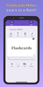 اسکرین شات 1 برنامه Flashcards Maker