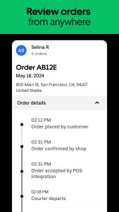 اسکرین شات 6 برنامه Uber Eats Manager