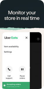 اسکرین شات برنامه Uber Eats Orders 5