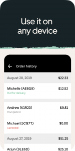 اسکرین شات 4 برنامه Uber Eats Orders