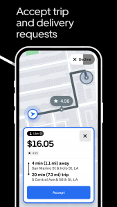 اسکرین شات برنامه Uber - Driver: Drive & Deliver 3