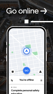 اسکرین شات 2 برنامه Uber Driver: Drive & Deliver