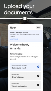 اسکرین شات 5 برنامه Uber - Driver: Drive & Deliver