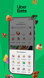 اسکرین شات 2 برنامه Uber Eats: Food and Groceries