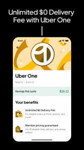 اسکرین شات برنامه Uber Eats: Food Delivery 5