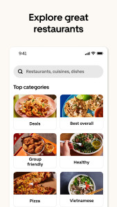 اسکرین شات 5 برنامه Uber Eats: Food Delivery