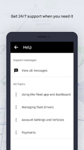 اسکرین شات برنامه Uber Fleet 6
