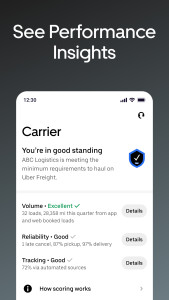اسکرین شات 4 برنامه Uber Freight