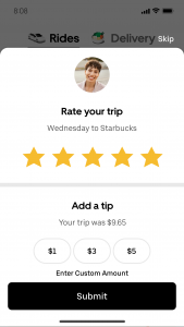 اسکرین شات برنامه Uber - Request a ride 8