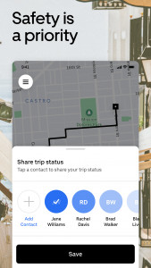 اسکرین شات 7 برنامه Uber - Request a ride