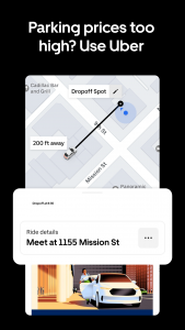 اسکرین شات برنامه Uber - Request a ride 3
