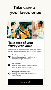 اسکرین شات 6 برنامه Uber - Request a ride