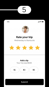 اسکرین شات برنامه Uber - Request a ride 6