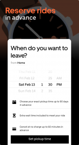 اسکرین شات برنامه Uber - Request a ride 5