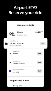 اسکرین شات برنامه Uber - Request a ride 5