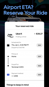 اسکرین شات برنامه Uber - Request a ride 4