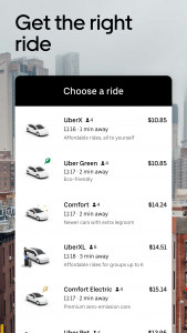 اسکرین شات 4 برنامه Uber - Request a ride