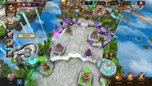 اسکرین شات 8 بازی Clash of Beasts: Tower Defense