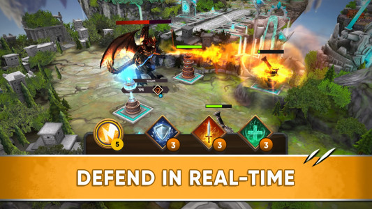 اسکرین شات 3 بازی Clash of Beasts: Tower Defense