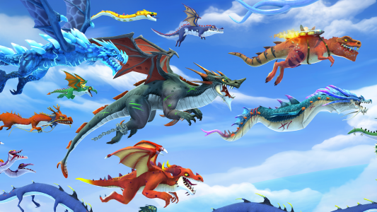 اسکرین شات 3 بازی Hungry Dragon: by Hungry Shark