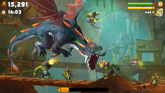 اسکرین شات بازی Hungry Dragon 2