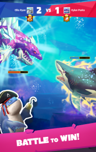 اسکرین شات بازی Hungry Shark Heroes 8