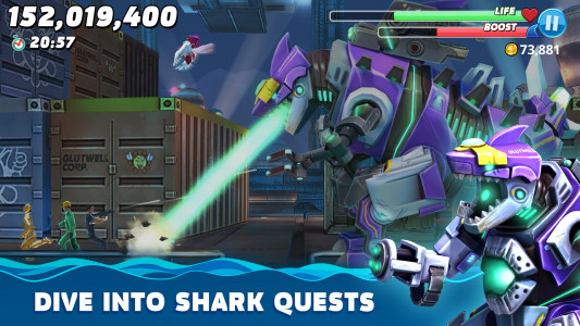 اسکرین شات بازی Hungry Shark World 6