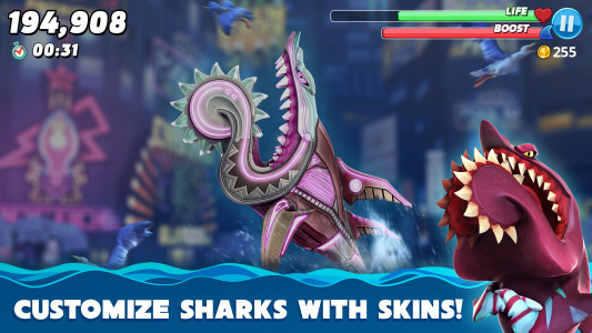 اسکرین شات بازی Hungry Shark World 3