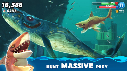 اسکرین شات بازی Hungry Shark World 5