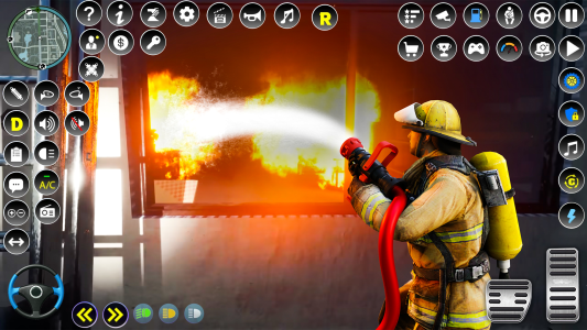 اسکرین شات 4 بازی Firefighter :Fire Brigade Game