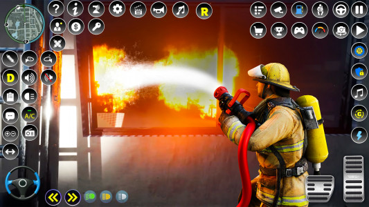 اسکرین شات بازی Firefighter :Fire Brigade Game 6