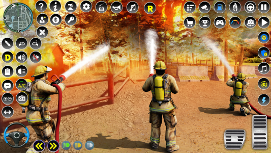 اسکرین شات 3 بازی Firefighter :Fire Brigade Game