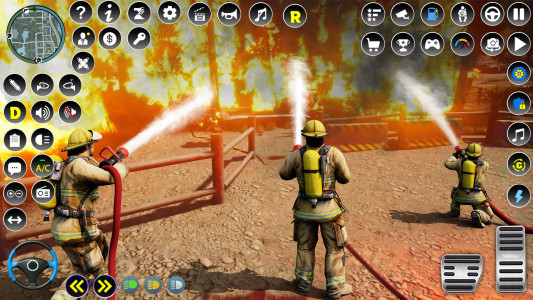 اسکرین شات بازی Firefighter :Fire Brigade Game 3