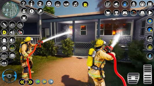 اسکرین شات بازی Firefighter :Fire Brigade Game 5