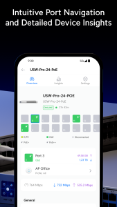 اسکرین شات 7 برنامه UniFi