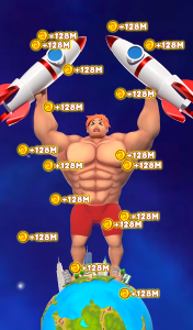 اسکرین شات بازی Gym Idle Clicker: Fitness Hero 2