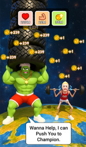 اسکرین شات 2 بازی Gym Idle Clicker: Fitness Hero