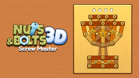 اسکرین شات 6 بازی Nuts & Bolts 3D: Screw Master