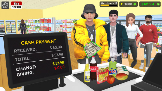 اسکرین شات بازی Mart Manager Simulation Game 1