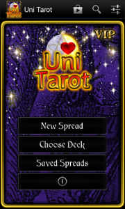 اسکرین شات برنامه Uni Tarot (8 decks+) 1