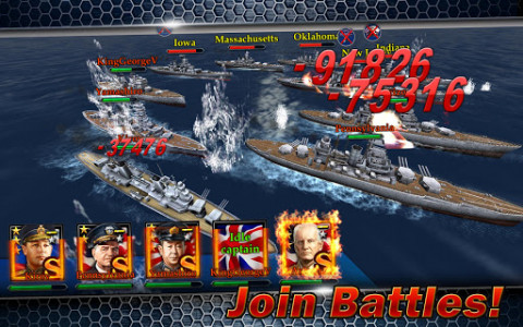 اسکرین شات بازی World Warfare: Battleships 5