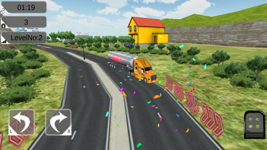 اسکرین شات بازی Euro Truck Games: City Truck 5