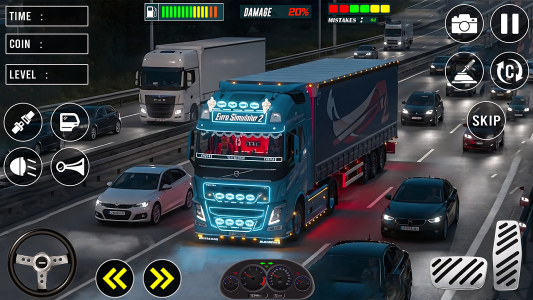 اسکرین شات 1 بازی City Truck Simulator Game 2024