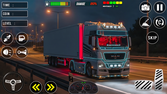 اسکرین شات 8 بازی City Truck Simulator Game 2024