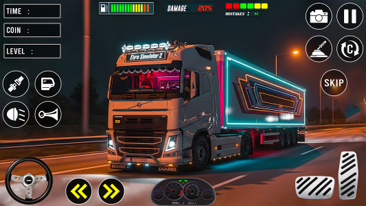 اسکرین شات 2 بازی City Truck Simulator Game 2024