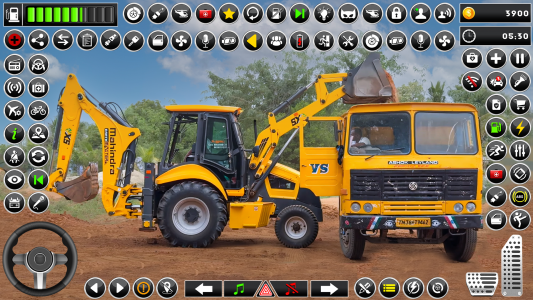 اسکرین شات 4 برنامه JCB Construction Driving Game