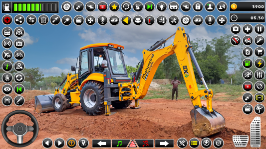 اسکرین شات 3 برنامه JCB Construction Driving Game