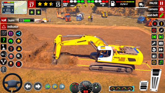 اسکرین شات 7 برنامه JCB Construction Driving Game